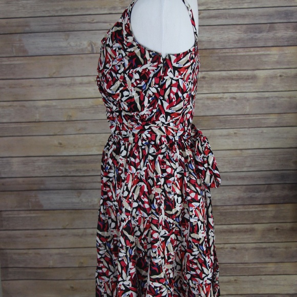 LAPIS Multi-Color Floral Sleeveless Dress - Picture 4 of 8